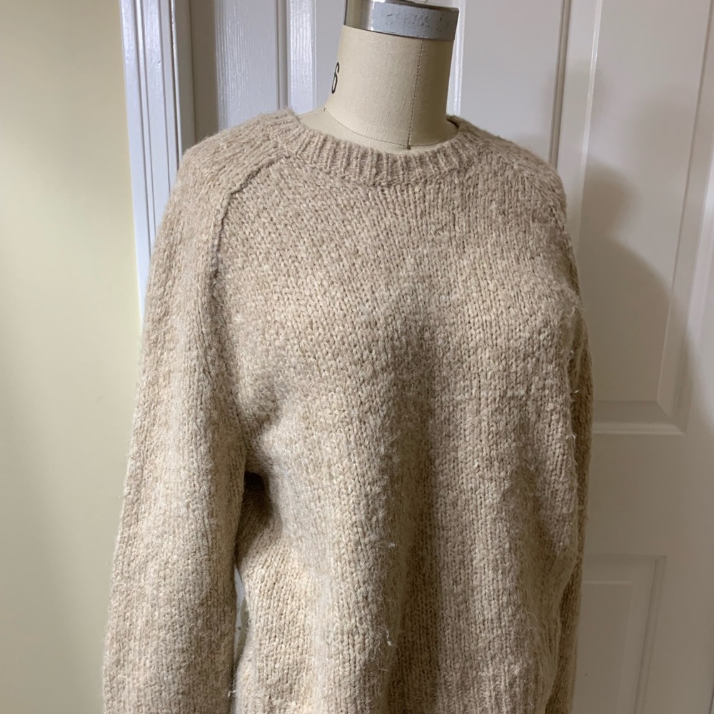 BABATON oat coloured sweater